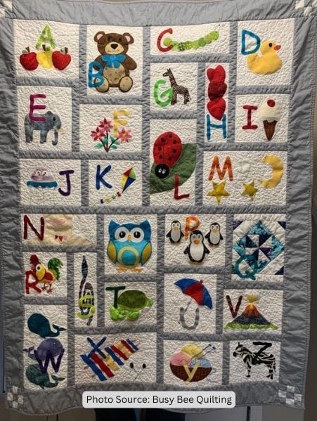 Applique ABC Quilt Pattern - etsy