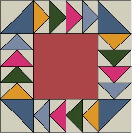 Gosling-Go-round - Free Quilt Block Pattern