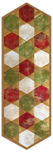 Hexagon Twinkle Table Runner - Free Quilt Pattern