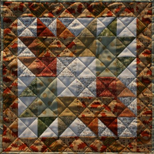  Maple Leaves Falling on the Table - Free Quilt Pattern