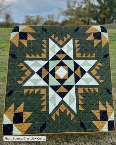 Top 11 Free Ohio Star Quilt Patterns (+6 Bonus Patterns For Sale) - I ...