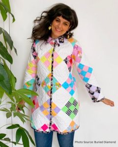 Quilted Dream Coat - free quilt pattern