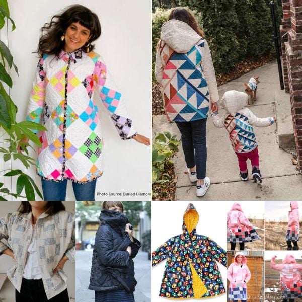 Top 7 Free Quilted Jacket Patterns (+8 Bonus Patterns For Sale) - I ...