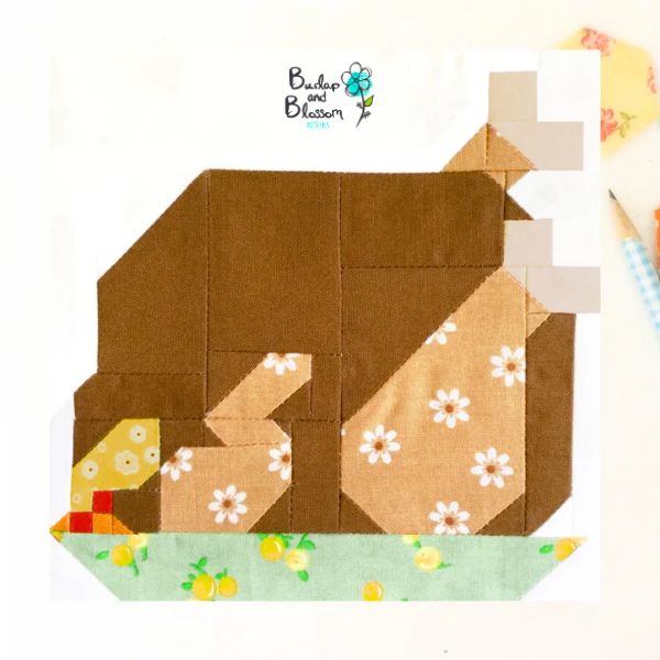 Thanksgiving Dinner Quilt Block Pattern - etsy