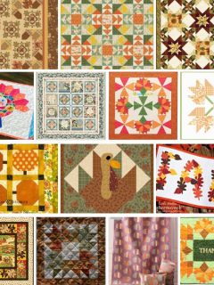 Thanksgiving Quilt Patterns Roundup Featured Cover