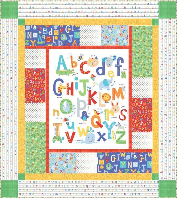 ABC's Baby - Free Quilt Pattern