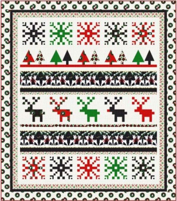 Christmas Sweater Quilt - Free Quilt Pattern
