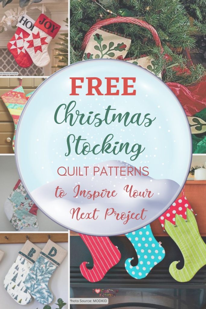 Top 16 Free Quilted Christmas Stocking Patterns For The Season Of ...