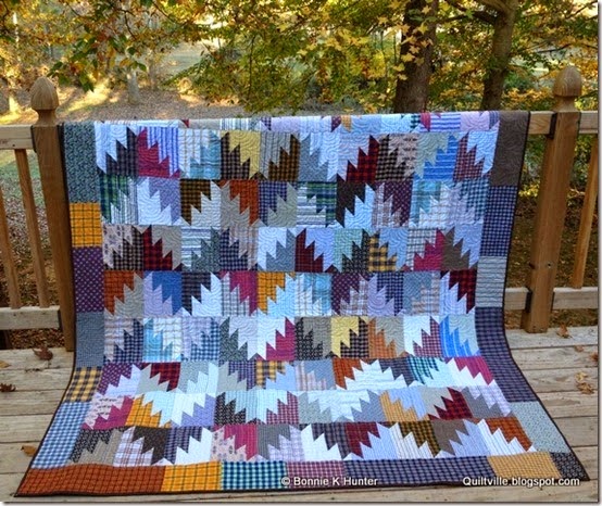 Scrappy Mountain Majesties - Free Quilt Pattern by Bonnie Hunter of Quiltville