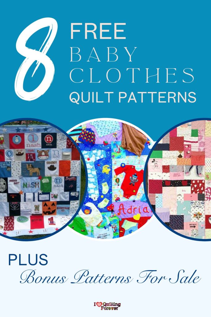 baby clothes Quilt Patterns roundup ILQF Pinterest 4
