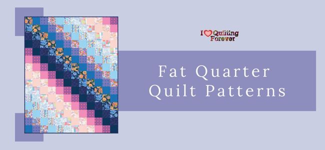 Free Fat Quarter-Friendly Quilt Patterns