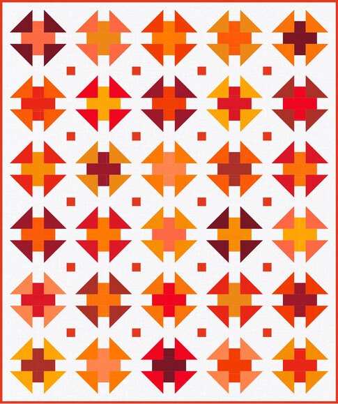 Churn Plus - free quilt pattern