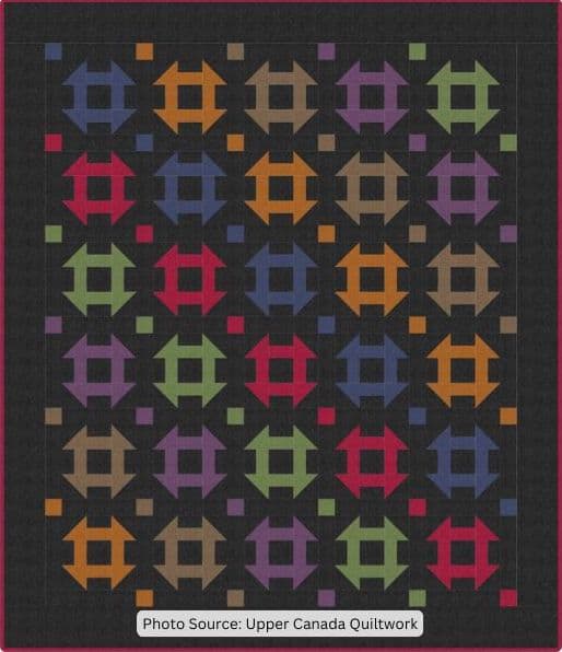 Dot 'n Dash Quilt Pattern - etsy