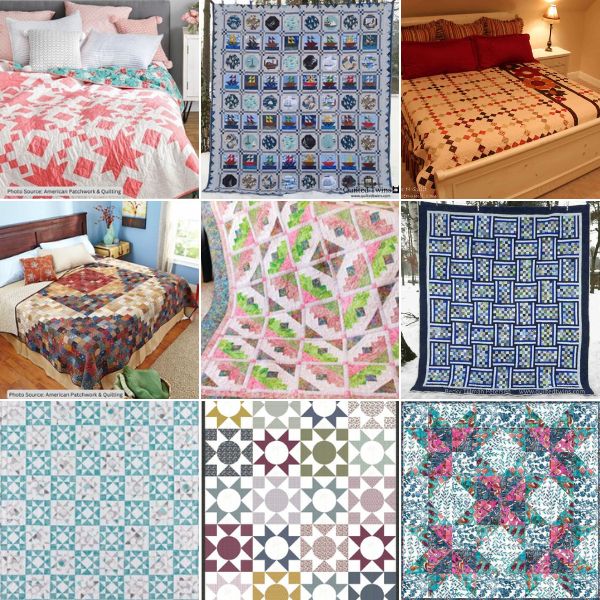 Top 12 Free King Size Quilt Patterns For You To Make (+10 Bonus ...