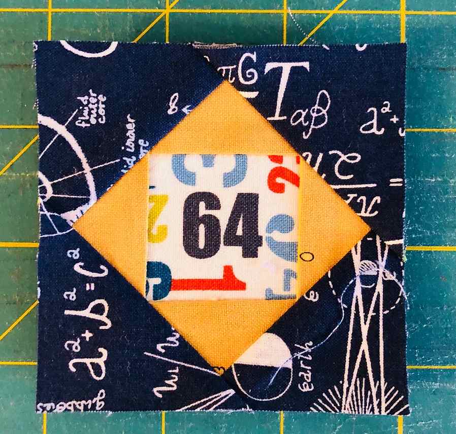 2.5” Fussy Economy Block - free quilt block pattern