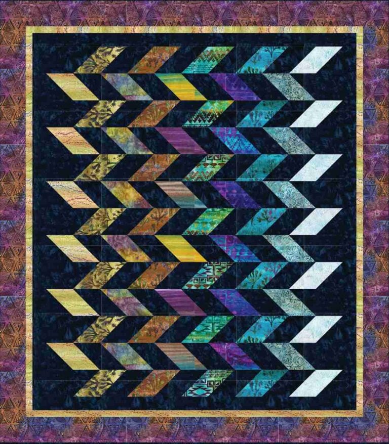 Top 16 Free Chevron Quilt Patterns ( 10 Bonus Patterns For Sale) I
