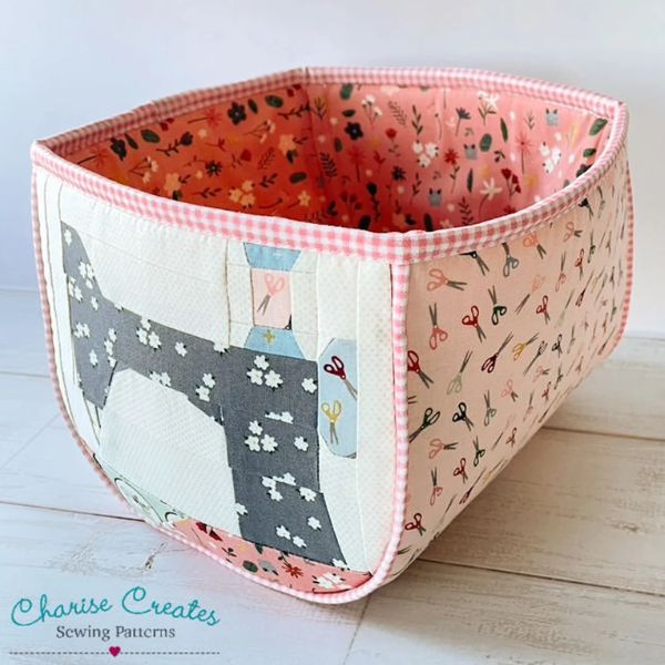 Large Curvy Basket Quilt Pattern -etsy