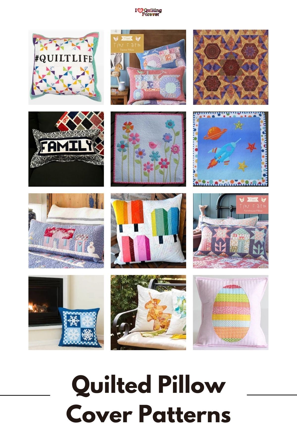 Top 24 Free Quilted Pillow Cover Patterns (+9 Bonus Patterns For Sale