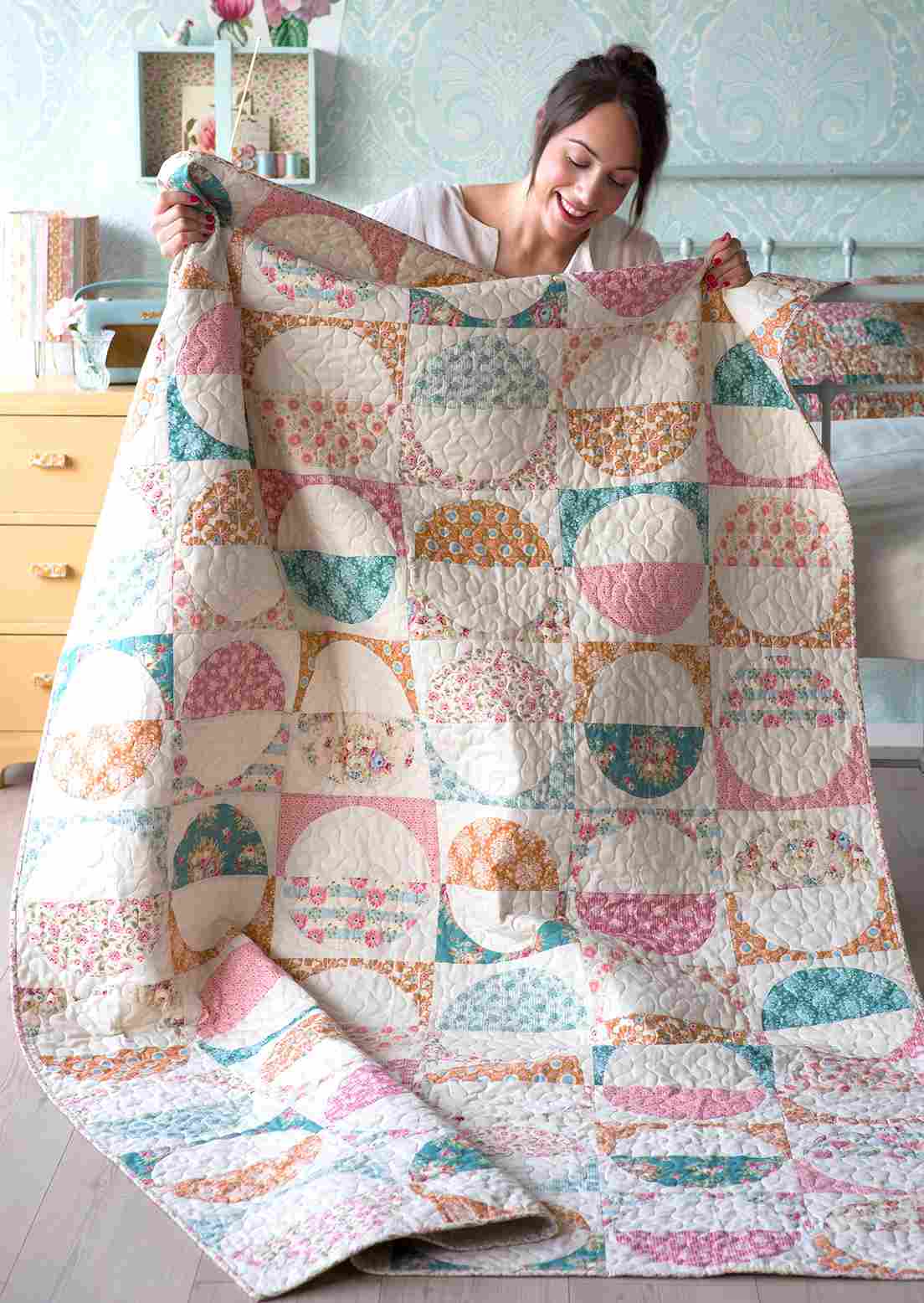 Spring Diaries - Free Quilt Pattern - ILQF_