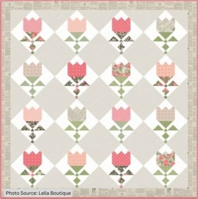 Tulip Shop Quilt Pattern - etsy