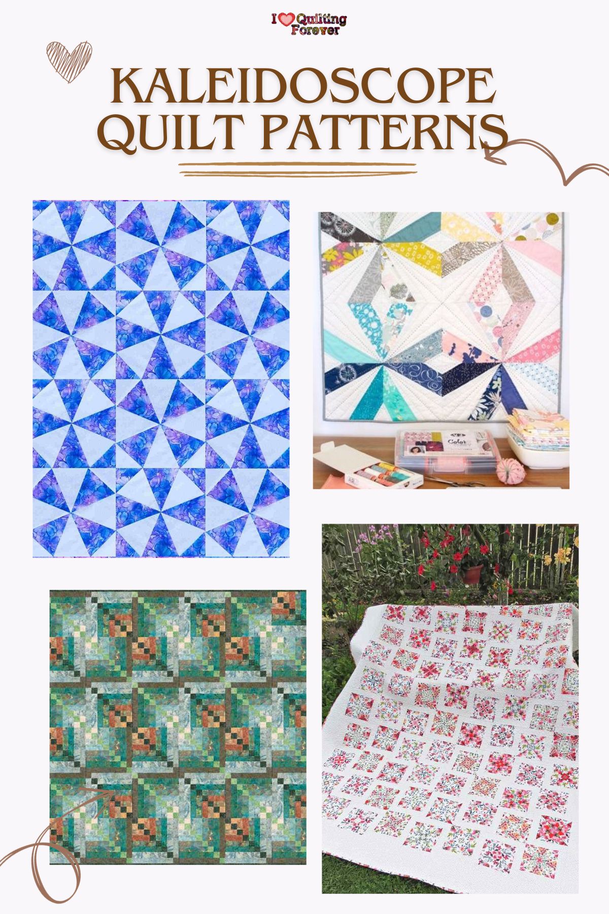Top 9 Free Kaleidoscope Quilt Patterns (+8 Bonus Patterns For Sale) I