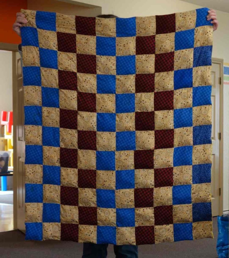 Weighted Blankets by The Linus Connection - free wheelchair quilt pattern_