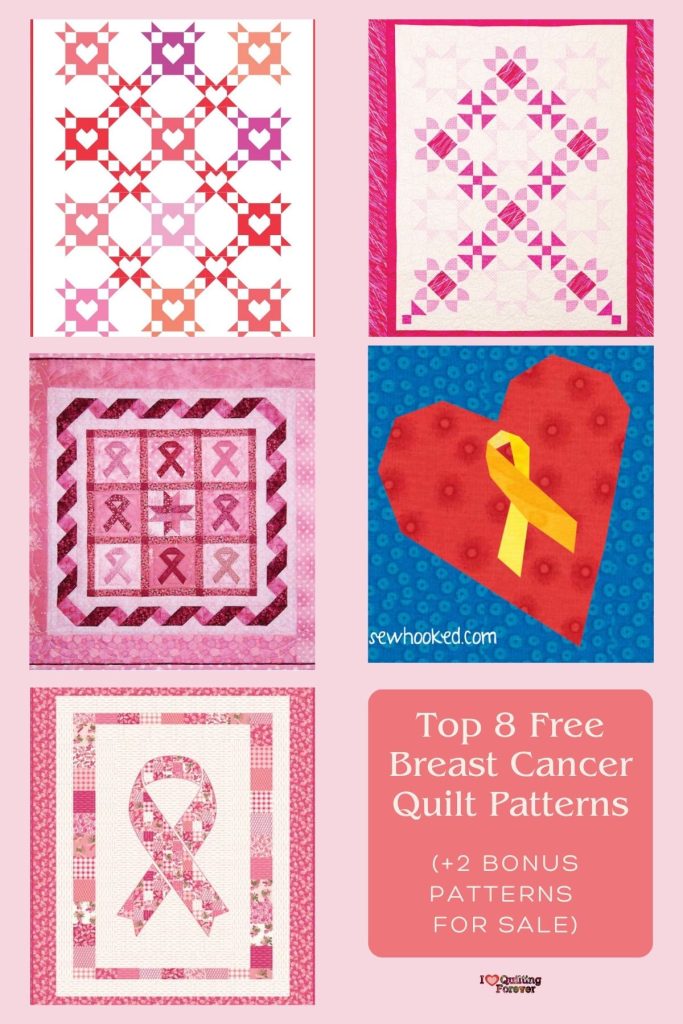 Breast Cancer Quilt Patterns roundup 1 - Pinterest ILQF
