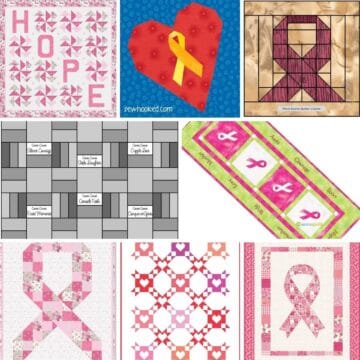 Breast Cancer Quilt Patterns roundup - ILQF featured cover