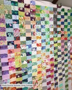 Coin Quilt Pattern Idea from Summer_Song_Cottage