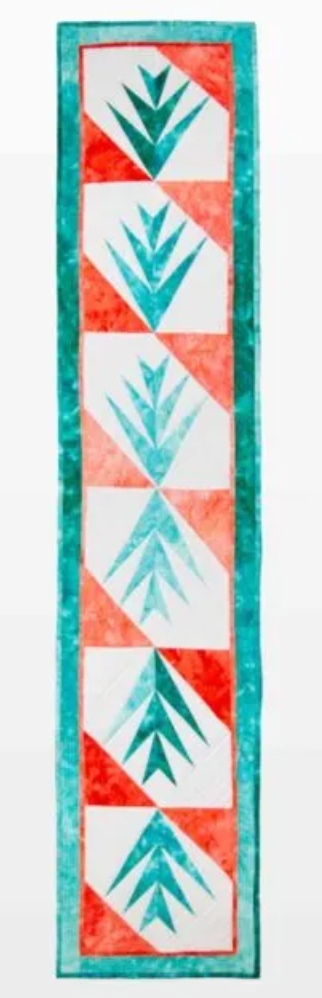 GO! Miami Palms Table Runner - Free Quilt Pattern