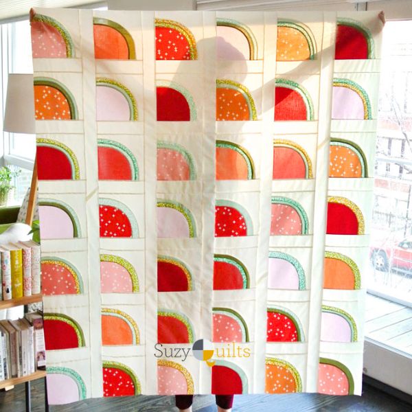 Mod Melons - free quilt pattern