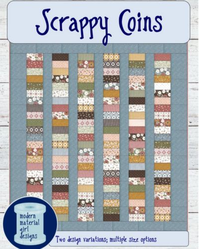 Scrappy Coins Quilt Pattern - etsy