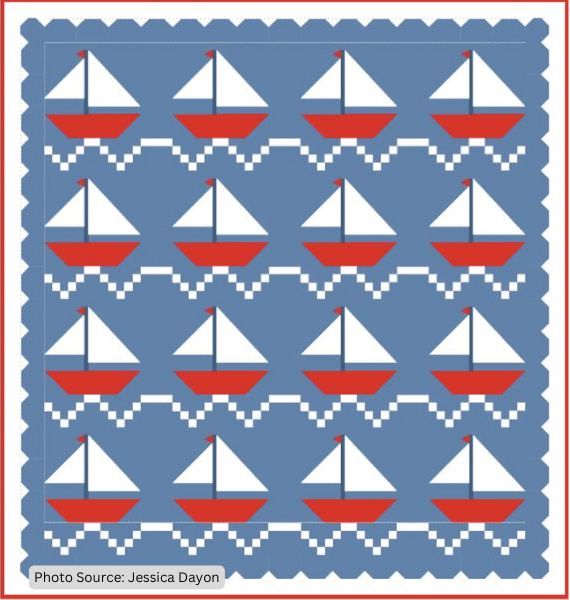 Open Ocean Quilt Pattern - etsy