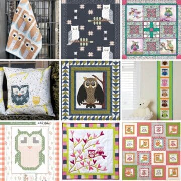Owl Quilt Patterns featured cover