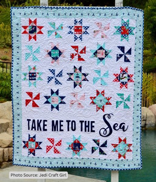 Take Me To The Sea Quilt Pattern - etsy