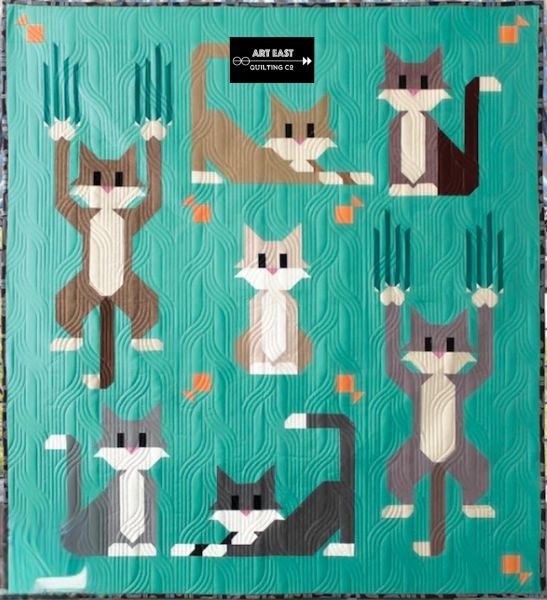 Cat Scratch Quilt Pattern - etsy