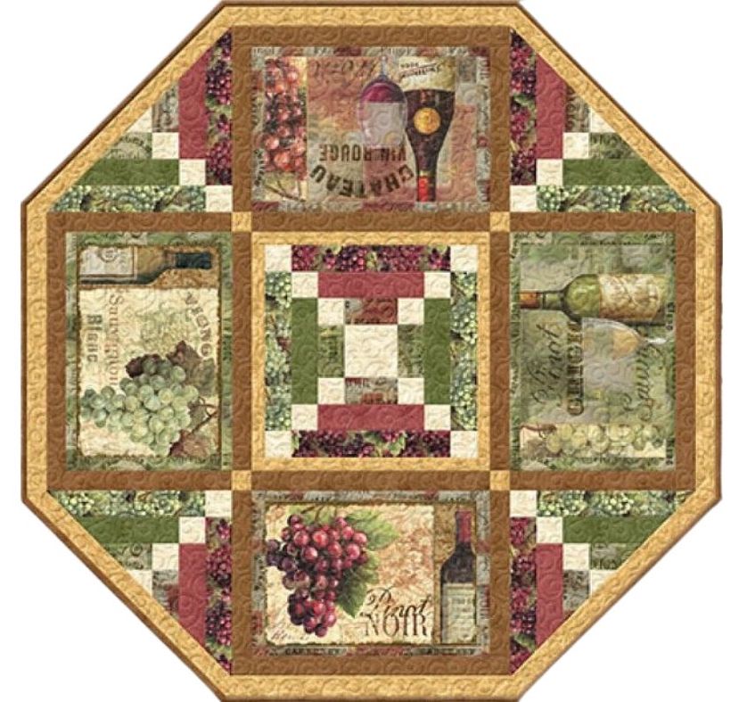 From The Chateau Table Topper - Free Quilt Pattern
