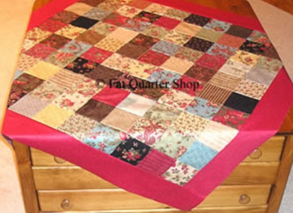 Vienna Nights Table Topper - Free Quilt Pattern