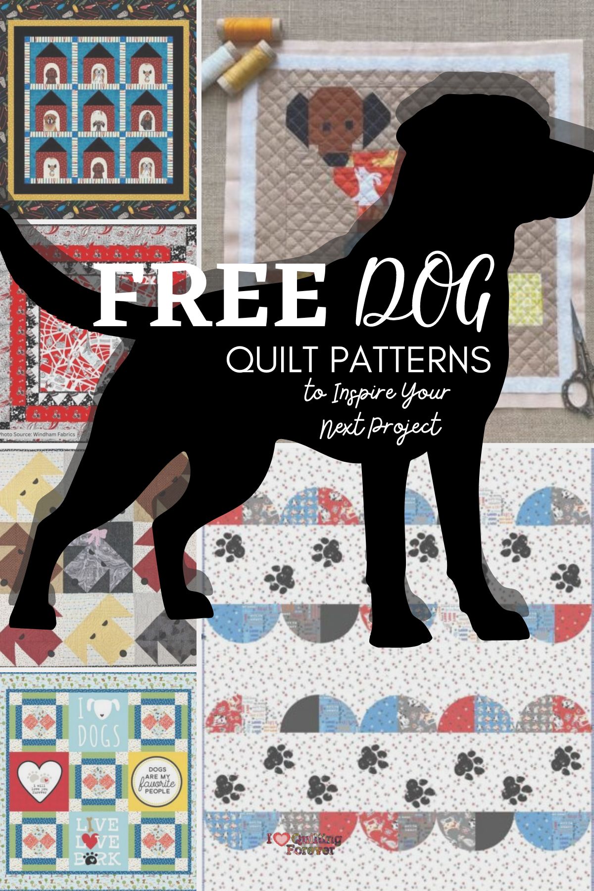 Top 14 Free Dog Quilt Patterns (+9 Bonus Patterns For Sale) - I Love ...