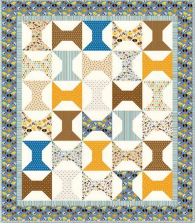 Doggy Treats Quilt - Free Quilt Pattern