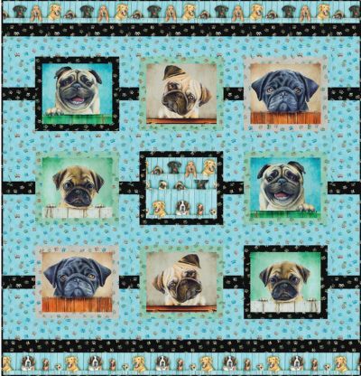 Puppy Playground Quilt - Free Quilt Pattern