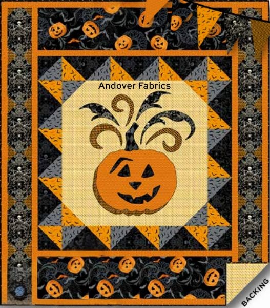 Midnight Haunt - free quilt pattern