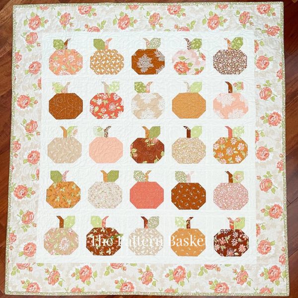 Pumpkin Charm Quilt Pattern - etsy