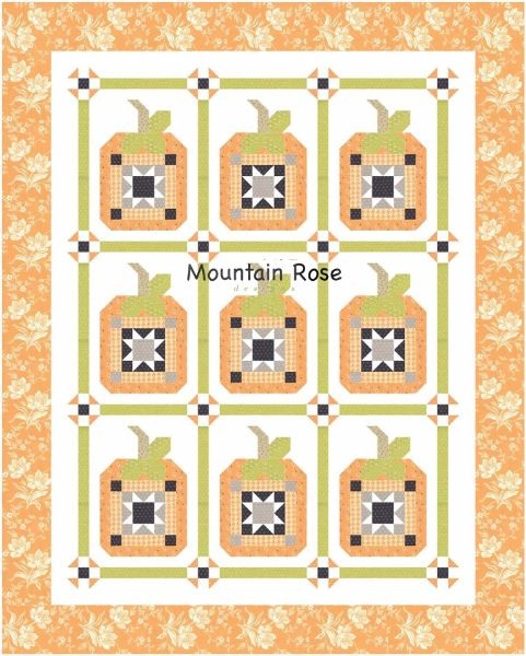 Pumpkin Fancy Quilt Pattern - etsy
