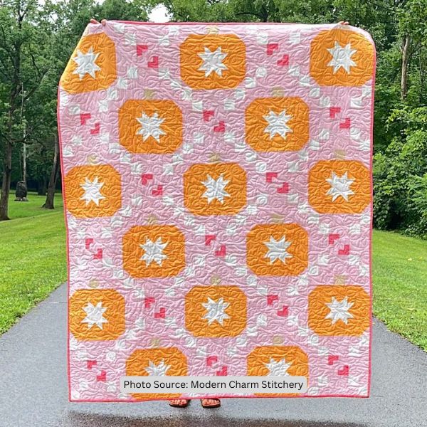 Pumpkin Shine Quilt Pattern - free quilt pattern