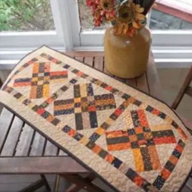 Fall Table Runner - Free Quilt Pattern