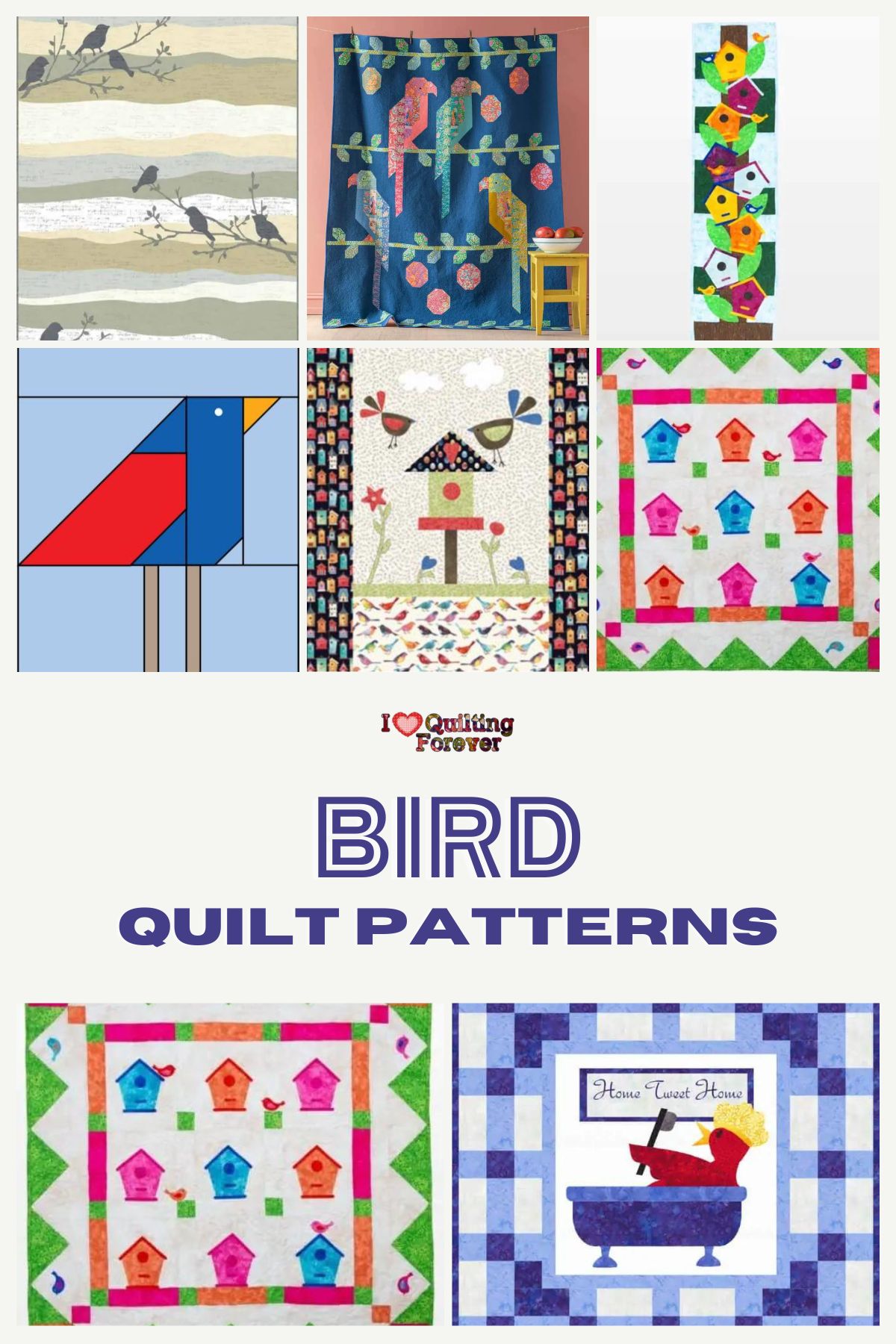 Top 10 Free Bird Quilt Patterns (+6 Bonus Patterns For Sale) - I Love ...