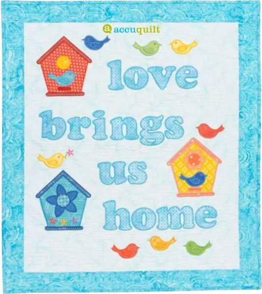 GO! Love Brings Us Home - free quilt pattern