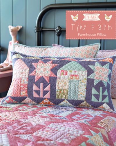 Farmhouse Pillow - free quilt pattern