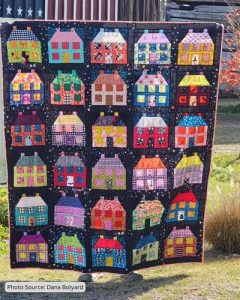 House Quilt Pattern Idea from Dana Bolyard